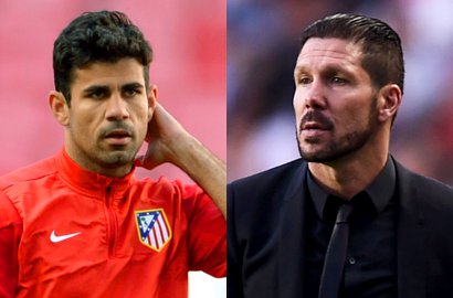 Atletico Madrid Pastikan Tak Akan Jual Diego Costa ke Chelsea
