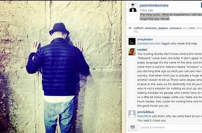 Foto Baru Justin Timberlake Buat Fans Palestina Murka