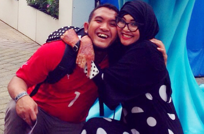 Caisar Hibur Istri yang Sedih Karena Alami Keguguran