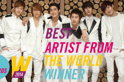Super Junior Menang di MTV Italia Sebagai 'Best Artist From The World'