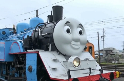 Kereta Kartun 'Thomas and Friends' Dibikin Sungguhan di Jepang