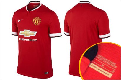 Jersey Orisinal Manchester United Ternyata Buatan Indonesia