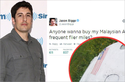 Bintang 'American Pie' Dibully Usai Candaan Soal Tragedi Malaysia Airlines