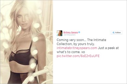 Britney Spears Hadirkan Pakaian Dalam Koleksi Terbaru 'Intimate'
