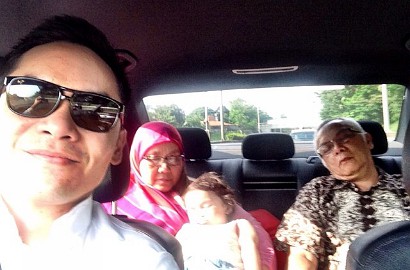Bahagianya Ben Kasyafani Diizinkan Lebaran Bersama Sienna
