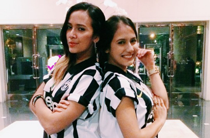 Kalungkan Bunga, Pevita Pearce Yakin Juventus Menang Lawan ISL All Star