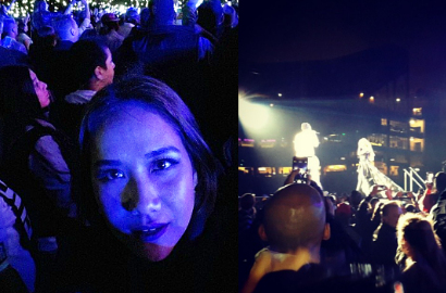 Bunga Citra Lestari Antusias Sempat Nonton Konser Jay Z dan Beyonce
