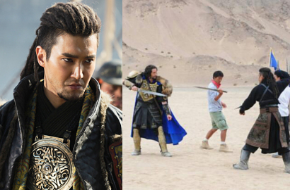 Siwon Tampil Lebih Garang Demi Jackie Chan di 'Dragon Blade'