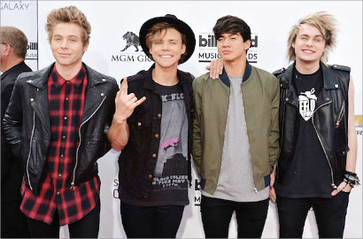 Sukses Debut Tahun Ini, 5 Seconds of Summer Siap Rilis Album ke-2
