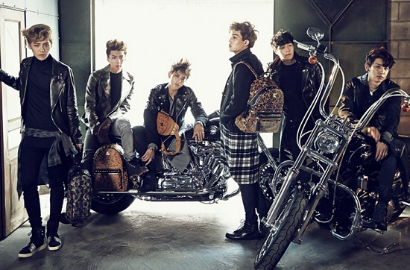 EXO Siap Buat Fans Pingsan dengan Tampilan Ala Bikers