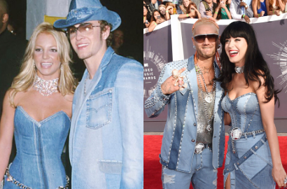 Katy Perry Tiru Penampilan Britney Spears di Red Carpet MTV VMA 2014