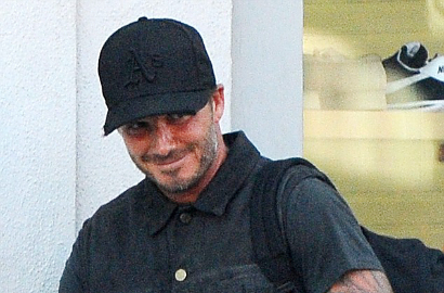 David Beckham Kecelakaan Motor Usai Tinggalkan Salon Tato