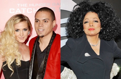 Diana Ross Gelar Pesta Usai Pernikahan Ashlee Simpson dan Evan Ross