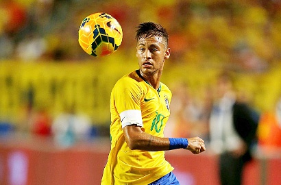 Neymar Antar Brasil Ungguli Kolombia
