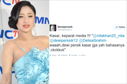 Dewi Persik Sempat Memaki Media Karena Isu Nikah dengan Bos Lamborghini