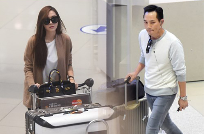 Jessica SNSD Terlihat di Bandara Bareng Tyler Kwon dari New York