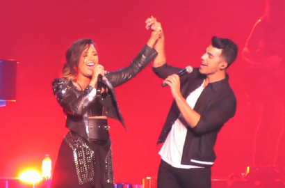 Demi Lovato Reuni Bareng Joe Jonas di Konser Los Angeles