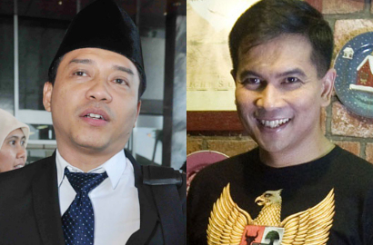 Dilantik Jadi Anggota DPR, Anang dan Krisna Mukti Ribet Pakaian