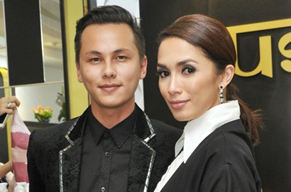 Ussy Sulistiawaty dan Andhika Pratama Buka Outlet Ketiga Fashion Hijab