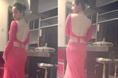 Dewi Persik Pamer Punggung Mulus Nan Seksi