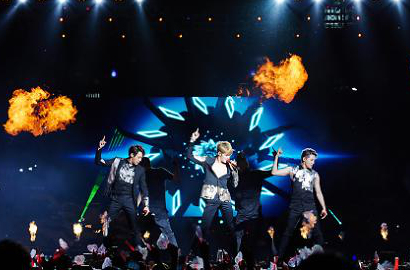 50 Ribu Fans Bikin Macet Gangnam di Konser Solo JYJ
