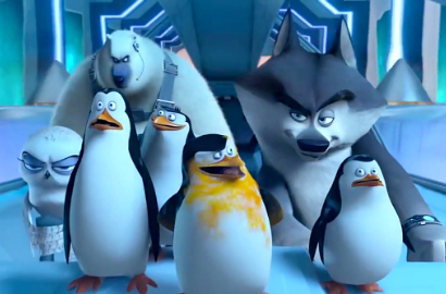 Skipper Cs Beraksi Lagi di Trailer Baru 'Penguins of Madagascar'