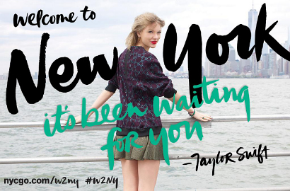 Lagu 'Welcome to New York' Bikin Taylor Swift Jadi Duta Pariwisata
