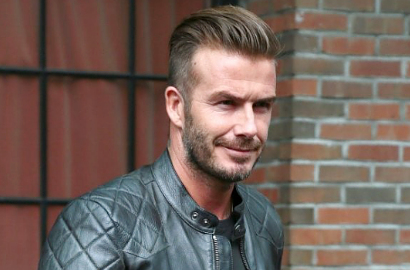 Tampil Perdana Usai Kecelakaan Mobil, David Beckham Tetap Ganteng