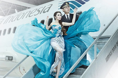 Intip Foto Pernikahan Fitri Carlina dan Pilot Hendra Bertema Kesederhanaan