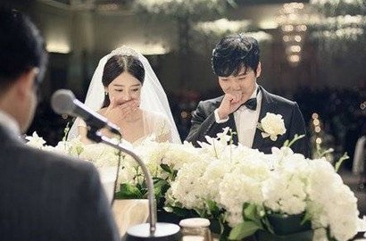 Intip Momen Pernikahan Romantis Sungmin SuJu dan Kim Sa Eun