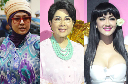 Titiek Puspa Ajak Jupe dan Ria Sembuhkan Kanker Lewat Meditasi