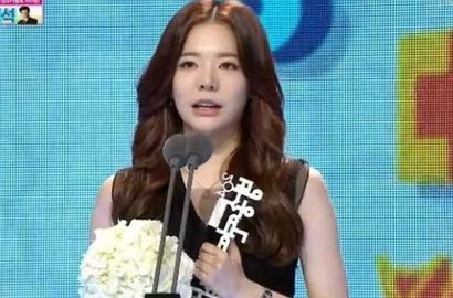 Pertama Kalinya, Sunny SNSD Menang di MBC Entertainment Awards