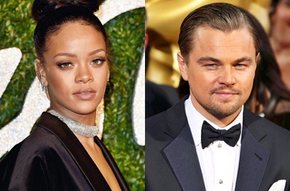 Pesta Bersama, Gosip Leonardo DiCaprio-Rihanna Pacaran Merebak Lagi
