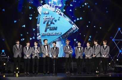 EXO Sabet Grup Asia Terpopuler Versi Youku Tiongkok