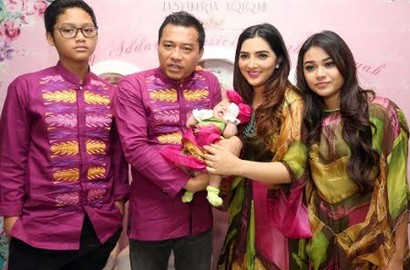 Anang Hermansyah dan Ashanty Gelar Aqiqah 40 Hari Arsy
