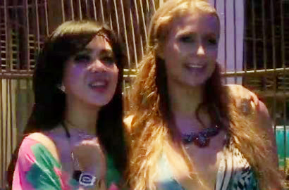 Pakaian Hingga Nge-DJ, Syahrini Tiru Gaya Paris Hilton?