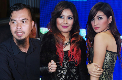 Jadi Model MV The Fatima, Ahmad Dhani Kecup Mesra Egha Latoya
