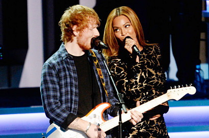 Beyonce Knowles-Ed Sheeran Duet di Tribute Stevie Wonder Grammy