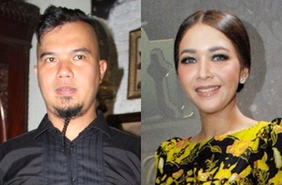 Al Ghazali Nostalgia Lewat Foto Mesra Ahmad Dhani Memeluk Maia Estianty