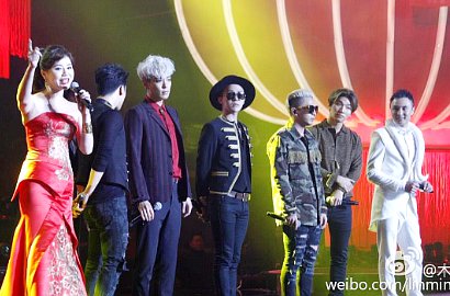 Big Bang Hebohkan Panggung Konser Spesial Imlek di Tiongkok