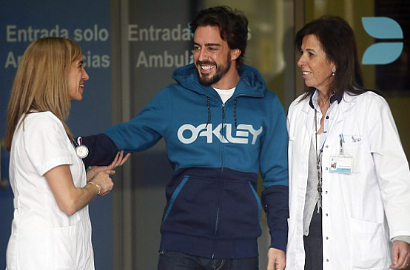 Tinggalkan Rumah Sakit, Fernando Alonso Yakin Bisa Ikut Seri Pertama F1