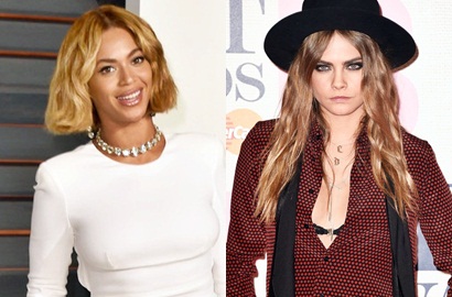 Beyonce Isyaratkan Duet dengan Cara Delevingne untuk Album Baru