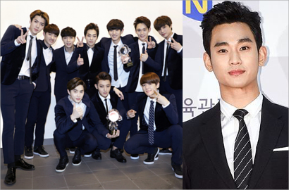EXO Kalahkan Kim Soo Hyun Sebagai Seleb Paling Berpengaruh Versi Forbes