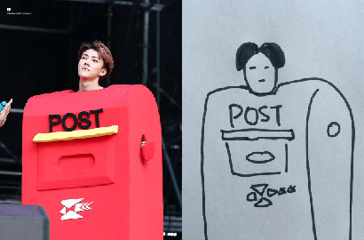 Kreatifnya Fans EXO Bikin 'Doodles Art' dari Beragam Aksi Idolanya