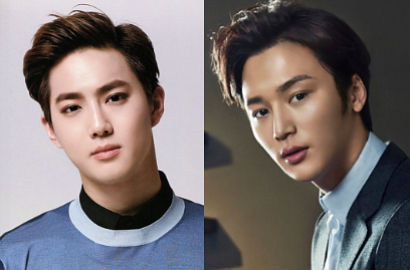 Manisnya Foto Bromance Suho EXO dan Aktor Byun Yo Han