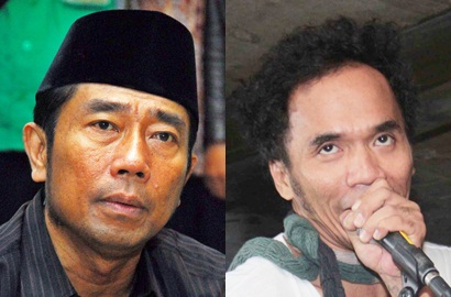 Haji Lulung dan Kaka Slank Akhirnya Berdamai