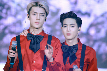 Sehun Bikin Heboh dengan Upload Foto Shirtless Suho EXO