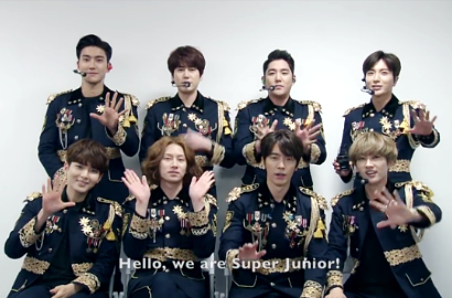 Super Junior Ceria di Video Greeting Jelang 'Super Show 6' di Indonesia