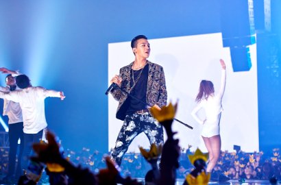 Bagian Mata G-Dragon Terluka Saat Konser Perdana Album Big Bang 'MADE'