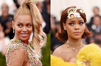 Beyonce Pamer Tubuh, Rihanna Jadi Putri Tiongkok di Met Gala 2015